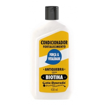 COND GOTA DOURADA FORTALECIMENTO 430ML BIOTINA