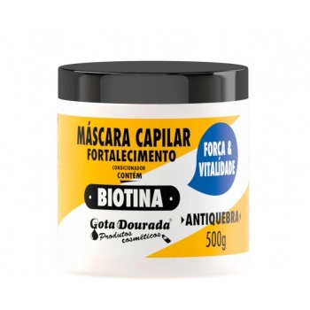 MASC CAP GOTA DOURADA 500ML BIOTINA