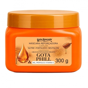 MASC CAP GOTA PHILL GOTA DOURADA 300G MEL/PROPOLIS/VIT C