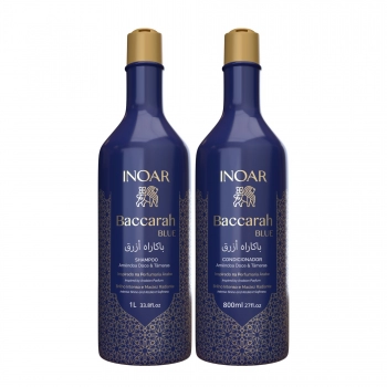 KIT INOAR SH 1LT +COND 800ML BACCARAH BLUE