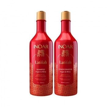 KIT INOAR SH 1LT +COND 800ML LATIFAH ARGAN E MIRRA