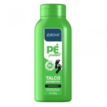 TALCO ANTISSEPTICO ABOVE P/ PES 100G PROTECT CANFORADO