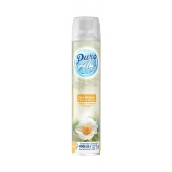 ODORIZANTE PURO AR ABOVE AERO 400ML CHA BRANCO
