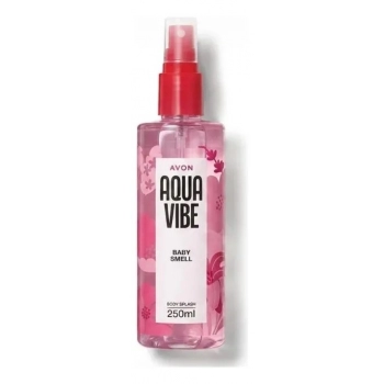 BODY SPLASH AVON AQUAVIBE 250ML BABY SMELL