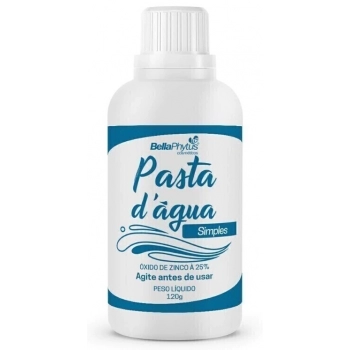 PASTA D`AGUA SIMPLES BELLAPHYTUS 120G OXIDO DE ZINCO A 25%