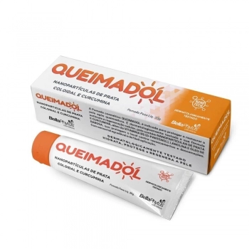 POMADA QUEIMADOL BELLAPHYTUS 30G NANOP DE PRATA/COLOIDAL/CURCUMINA