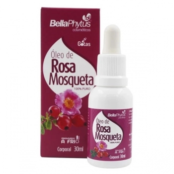 OLEO FACIAL E CORPORAL BELLAPHYTUS 30ML ROSA MOSQUETA