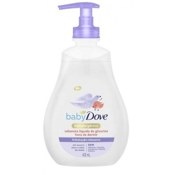 SAB DOVE BABY 400ML LÍQ DE GLICERINA HIDRATAÇÃO RELAXANTE