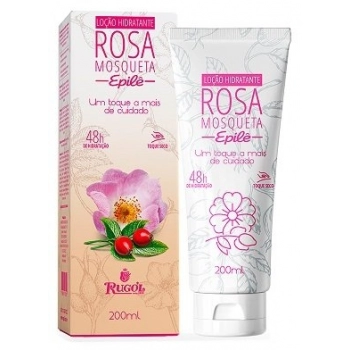 LOCAO HIDR CORP RUGOL 200G ROSA MOSQUETA EPILE