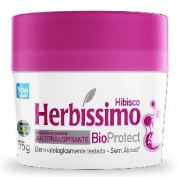 DES CR HERBISSIMO 55G BIO PROTECT HIBISCO ROSA