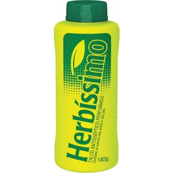 TALCO ANTISSEP HERBISSIMO 140G PERFUMADO
