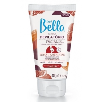 CR DEPIL FACIAL DEPIL BELLA 40GR ROMA E AMENDOAS