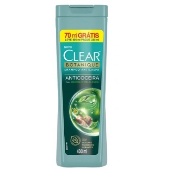 SH ANTICOCEIRA LV400 PG330ML CLEAR BOTANIQUE JOJOBA E MELALEUCA
