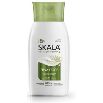 HIDR CORPORAL SKALA 400ML ERVA DOCE
