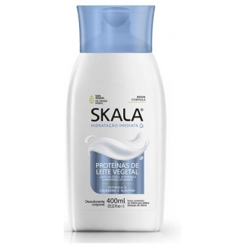 LOCAO DEO HIDR SKALA BRASIL 400ML FLOR DE ALGODAO ELEITE VEGETAL