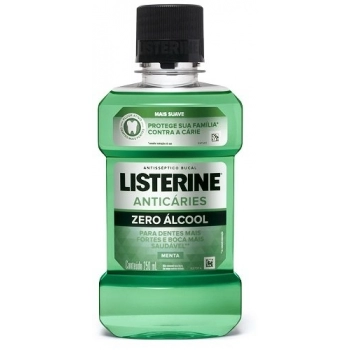 ENX.BUCAL LISTERINE 250ML ANTICARIES ZERO ALCOOL