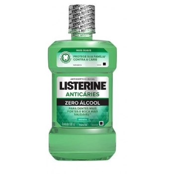 ENX BUCAL LISTERINE 500ML ANTICARIES ZERO ALCOOL
