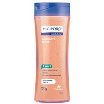 SAB EM GEL HIGIPORO 120GR PELE NORMAL/SECA