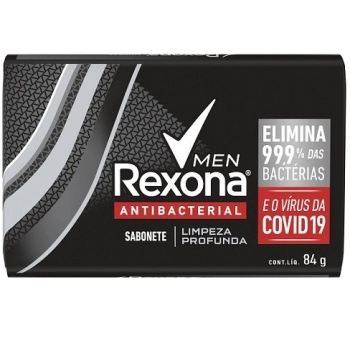 SAB REXONA ANTIBACTERIAL 84GR MEN LIMPEZA PROFUNDA