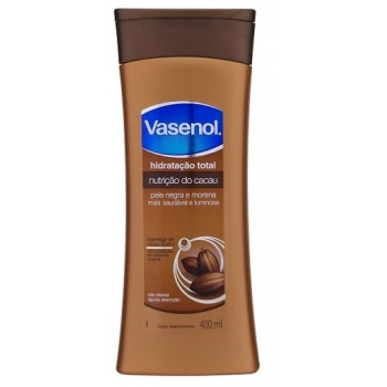 LOCAO VASENOL 400ML HIDR TOTAL NUTRICAO DO CACAU