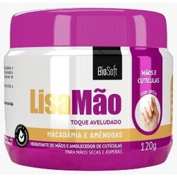 CR LISA MAO SOFT HAIR BIO SOFT 120G MACADAMIA E AMENDOAS