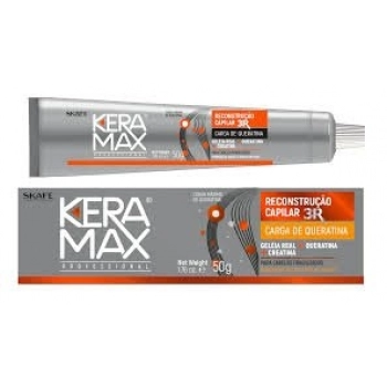 CARGA SKAFE KERAMAX 50GR RECONSTRUCAO CAPILAR