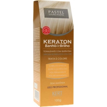TONALIZANTE BANHO BRILHO KERATON 100GR LOURO PASTEL