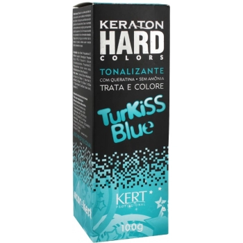 TONALIZANTE HARD COLORS KERATON 100GR TURKISS BLUE