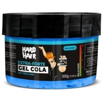 GEL COLA HARD HAIR 300G EXTRA FORTE AZUL
