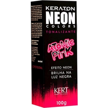 TONALIZANTE NEON COLORS KERATON 100GR ATOMIC PINK
