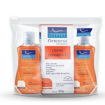 KIT NUPILL VITAMINA C SAB LIQ+LOCAO TONICA+CR.VITAM C