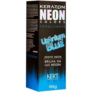 TONALIZANTE NEON COLORS KERATON 100GR URANIUM BLUE