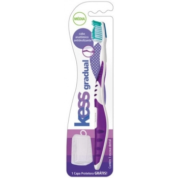 ESC DENTAL KESS GRADUAL C/ PROT DE CERDAS MEDIA - 2079