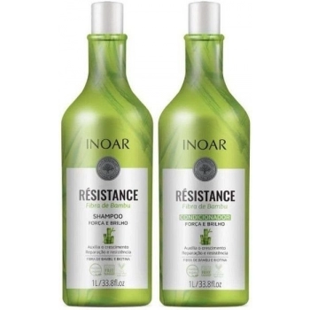 KIT INOAR SH+COND 1LT FIBRA DE BAMBU RÉSISTANCE