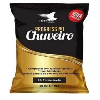MASC CAP ALISE HAIR SACHET 50ML PROGRESSIVA NO CHUVEIRO