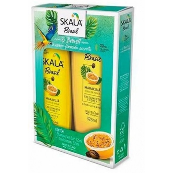 KIT SKALA SH+COND 325ML MARACUJA E OLEO PATAUA