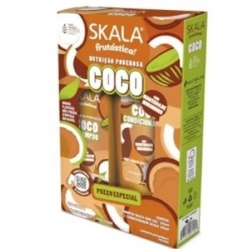 KIT SKALA SH+COND 325ML OLEO DE COCO