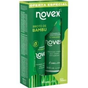 KIT NOVEX SH+COND 300ML BROTO DE BAMBU