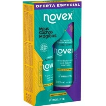 KIT NOVEX SH+COND 300ML MEUS CACHOS