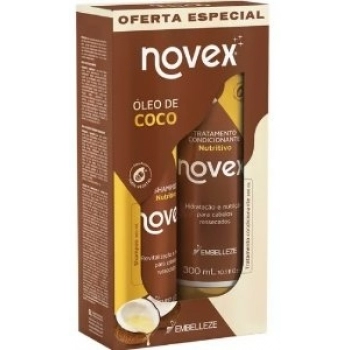 KIT NOVEX SH+COND 300ML OLEO DE COCO