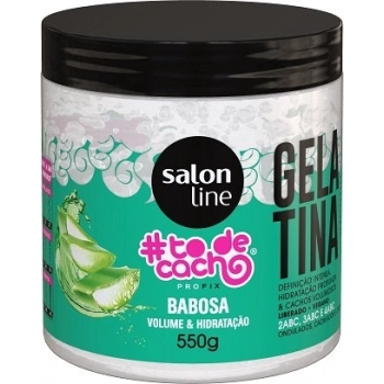 GELATINA S LINE TODECACHO 550G BABOSA VOLUME E HIDRATACAO