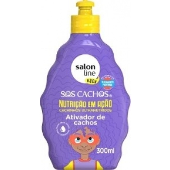 ATIV CACHOS S LINE SOS CACHOS 300ML KIDS NUTRICAO EM ACAO