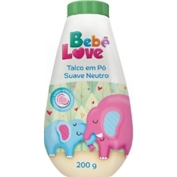 TALCO NUTRIEX BEBE LOVE 200G SUAVE NEUTRO