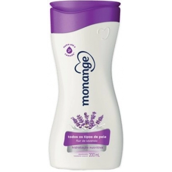 HIDR CORPORAL MONANGE 200ML FLOR DE LAVANDA TODOS TIPOS DE PELE