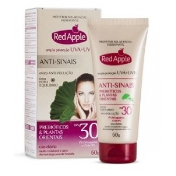 PROT SOLAR RED APPLE FAC.60G FPS30 ANTISSINAIS