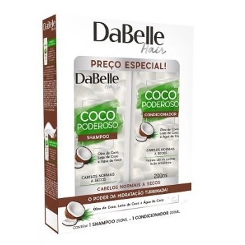 KIT DABELLE SH 250ML+COND 175ML COCO PODEROSO