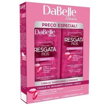 KIT DABELLE SH 250ML+COND 175ML RESGATA FIOS