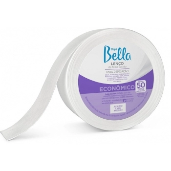LENCO P/DEPILACAO FALSO TEC DEPIL BELLA ROLO 50MTS