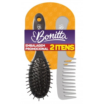 KIT MARCO BONI BONITTA PEQUENO ESCOVA + PENTE - 557