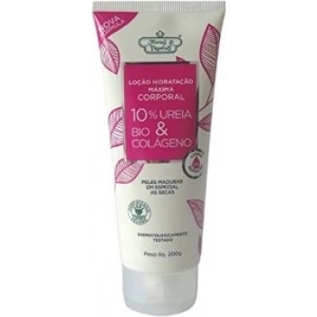 LOCAO HIDR MAXIMA CORPORAL FLORES E VEGETAIS 200G 10% UREIA/BIO COLAGENO